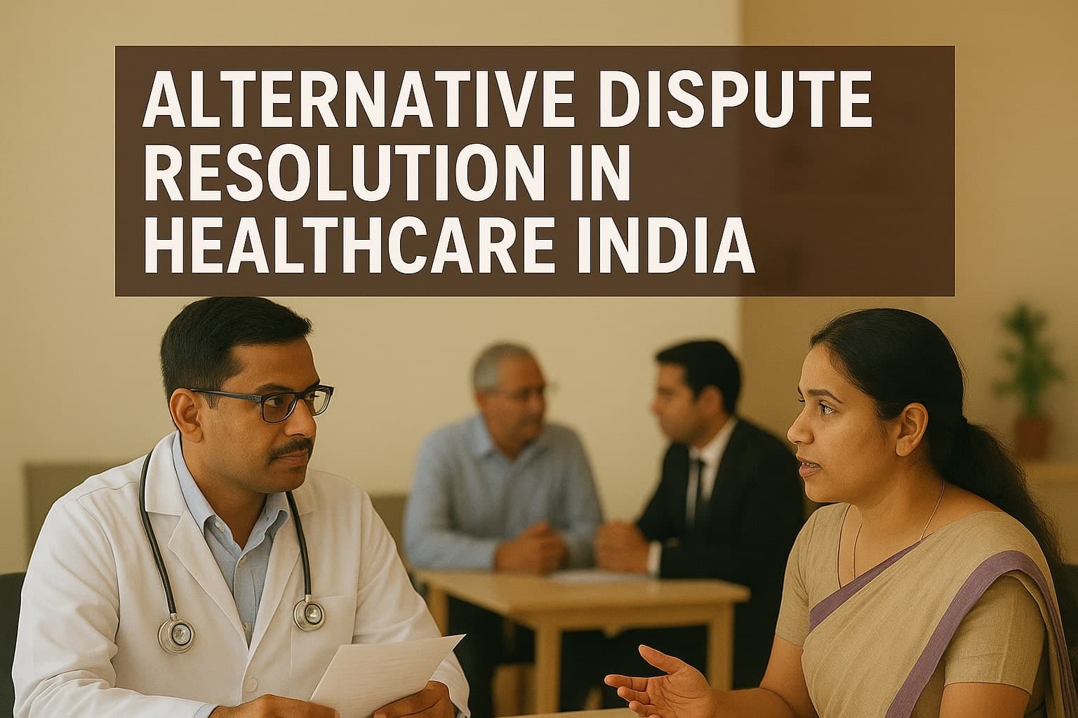 Alternative dispute resolution in healthcare India – doctors and patients resolving conflicts amicably